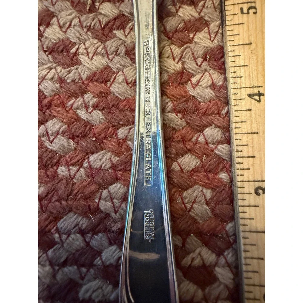 Wm Rogers Mfg Co Pie Server Unisex 10in Silver‎ Good Memory Pierced Silverplate
